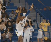 Basketball Hype GIF by Delaware Blue Hens