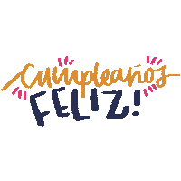 Birthday Lettering Sticker