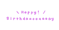 Happy Birthday Idol Sticker
