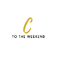 leervanjop black cheers weekend gold Sticker