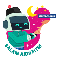 Raya Sticker by Petrosains