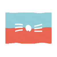 Cat Flag Sticker