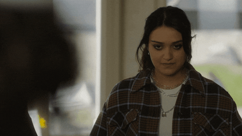 Ariela Barer Flirt GIF by ABC Network