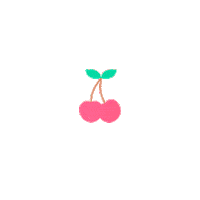 Cherry Cerise Sticker by Marie Cay
