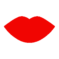 lips kiss Sticker by Marcia Selden