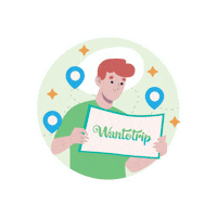 Trip Adventure Sticker by Wantotrip