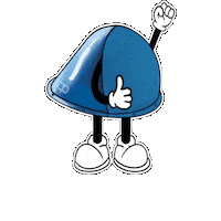 Blue Pill Sticker by Element Boulders Munich