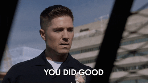 The Rookie Good Job GIF by ABC Network