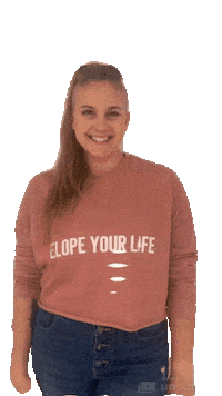 samstarns elopement elope sam starns elope your life Sticker