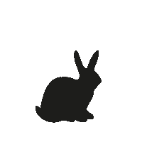 bunny rabbit Sticker by Kochstrasse™