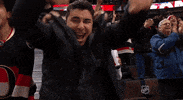 Happy Ice Hockey GIF by NHL