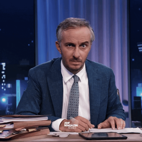 Confused Television GIF by ZDF Magazin Royale