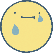 rezi_ouo sad cry 哭 dango Sticker