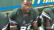 football athletics GIF by GreenWave