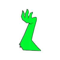 TinyLittleMonster tinylittlemonster jenrearick monsterarm tinythe13tharm Sticker