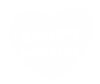 Happy Wedding Sticker