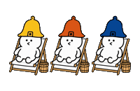 Relax Sauna Sticker by SAUNiiiK