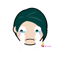 Tears Crying Sticker by 8world.entlife