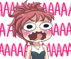 Shock Wtf Sticker by Jin