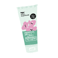 tolpa_mniej_wiecej fun mask spa facemask Sticker