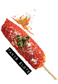 Corn On The Cob Fire Sticker by Tacotarian