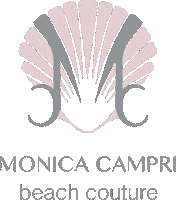 monicacampri_beachcouture logo fashion summer beach Sticker