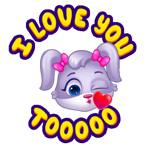 Love You The Most Sticker by Lucas and Friends by RV AppStudios