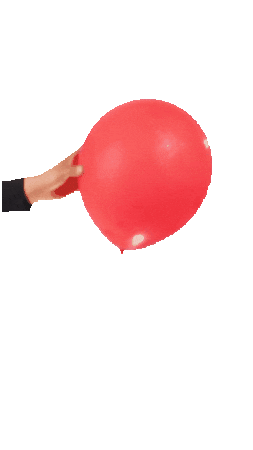 Happy Red Balloon Sticker by Bernardson
