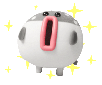 Happy Wide Mouth Sticker