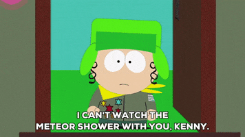 talking kyle broflovski GIF by South Park 