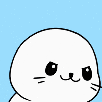Seal Shut Up GIF by Sappy Seals
