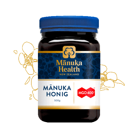 New Zealand Bee Sticker by Mānuka Health New Zealand