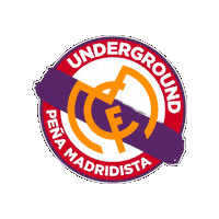 PMUnderground real madrid underground pmunderground pm underground Sticker