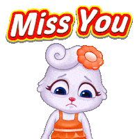 Miss U Sticker by Lucas and Friends by RV AppStudios