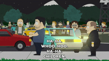 happy walking GIF by South Park 