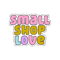 Rainbow Love Sticker by LITTLE SHARK AND CO.