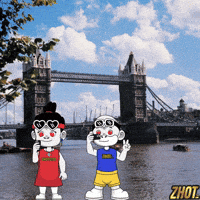 Big Ben London Vibes GIF by Zhotcita