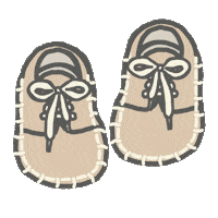 Slippers Chaussons Sticker by My Baby Factory
