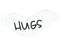 Nancyingersoll love heart hug hugs Sticker