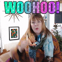 spiderworking woohoo GIF