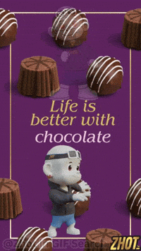 Sweet Life Chocolate GIF by Zhot