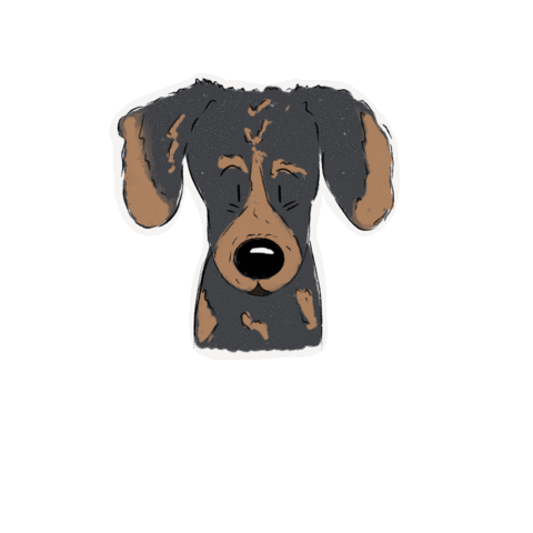 Dogmom Doggies Sticker by Winkeltjevanbeer