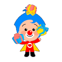 Corazon Hero Sticker by El Payaso Plim Plim