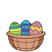 Laugh Happy Easter Sticker