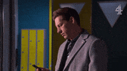 Message Reaction GIF by Hollyoaks