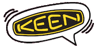 キーン Sticker by KEEN Japan