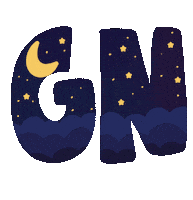 Sleepy Good Night Sticker by Demic