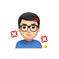 Sad Emoji Sticker by Digi