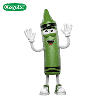 Hands Up Wow Sticker by Crayola