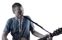 Fran Healy Singing Sticker by Travis